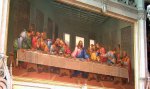 Фреска «Тайная вечеря» в церкви Ордена миноритов